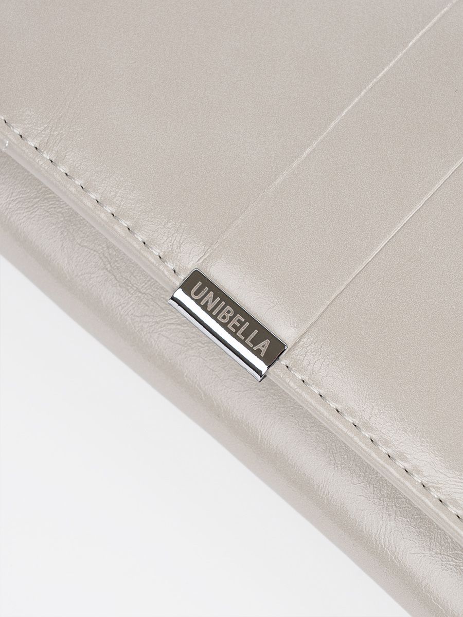 Elegantní šedá peněženka z ekologické kůže