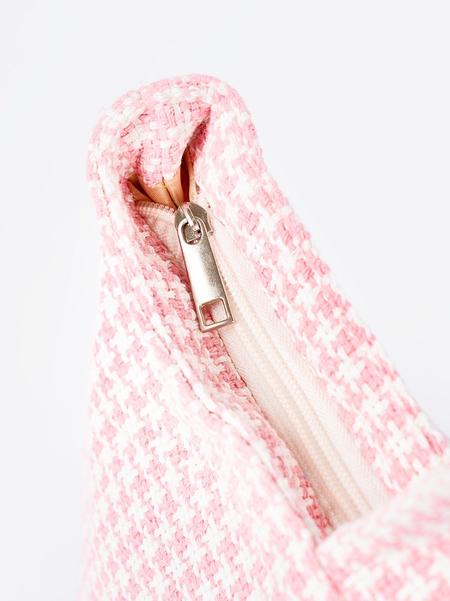 Růžová plážová taška