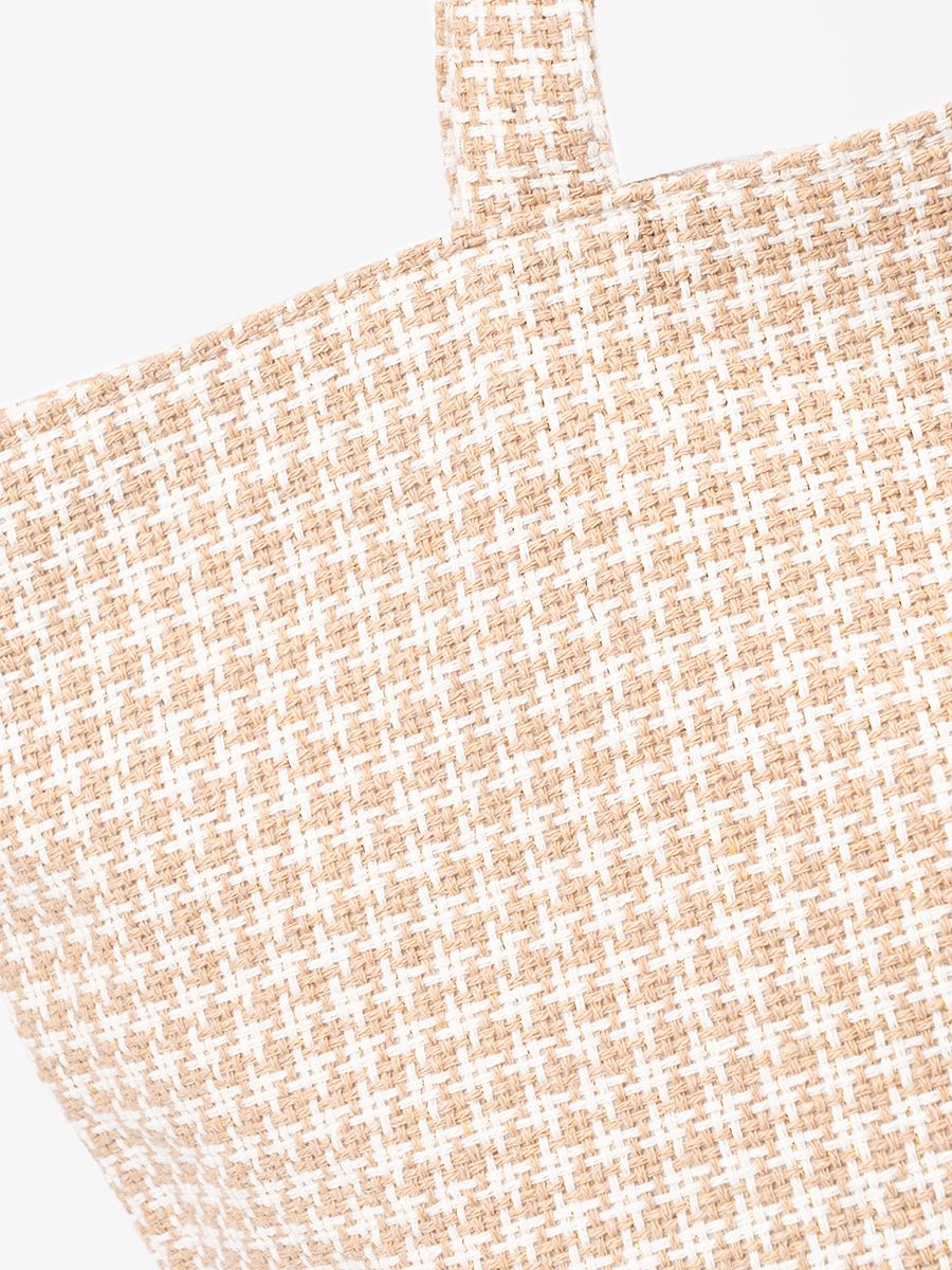 Béžová plážová taška