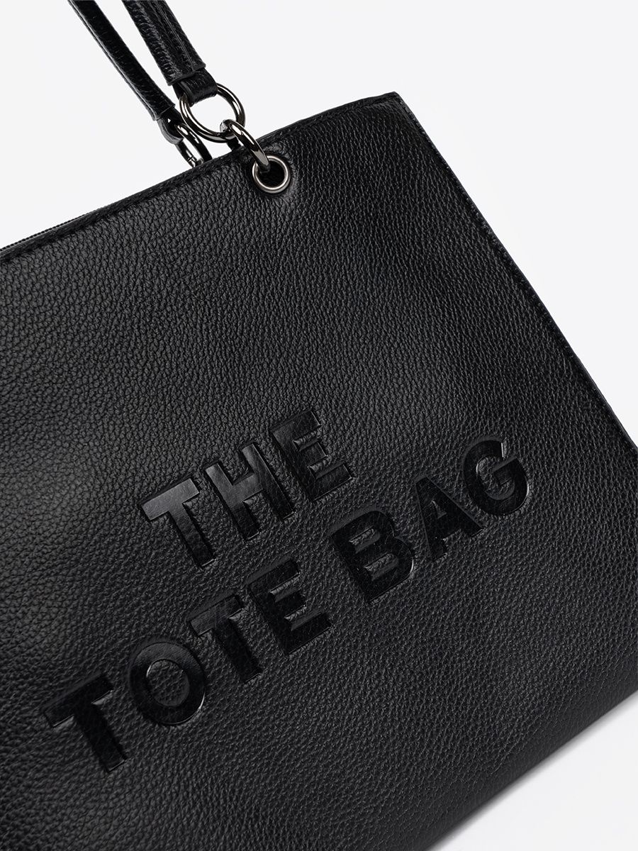 Klasická černá shopperka TOTE