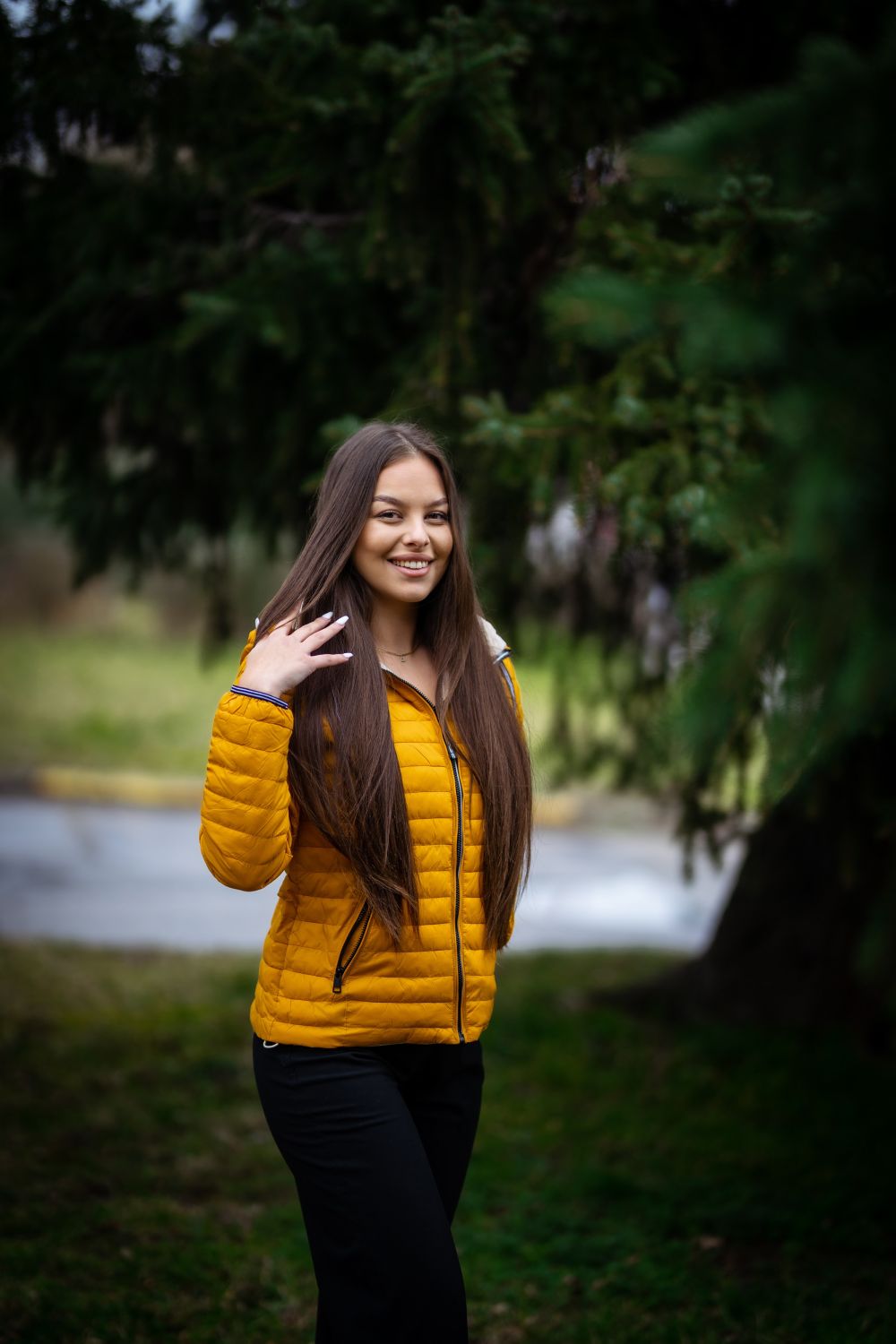 Oboustranná přechodná bunda světle modrá/baby blue