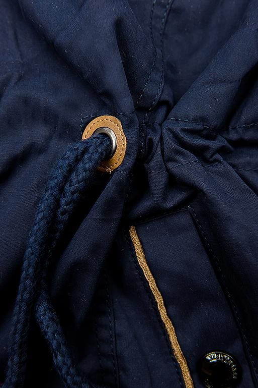 Modrá jarní parka od LHD