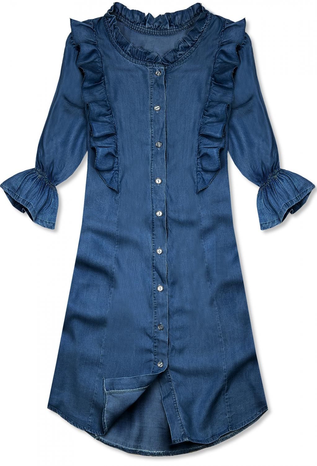 Tmavě modrá tunika/šaty