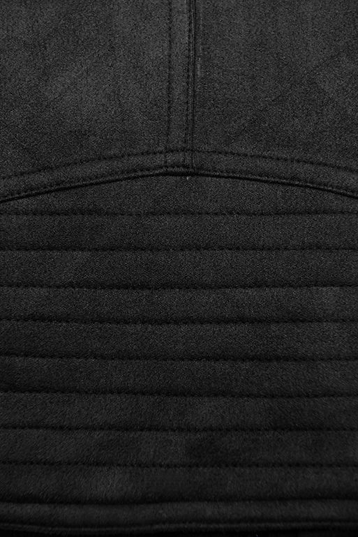 Černá semišová bunda