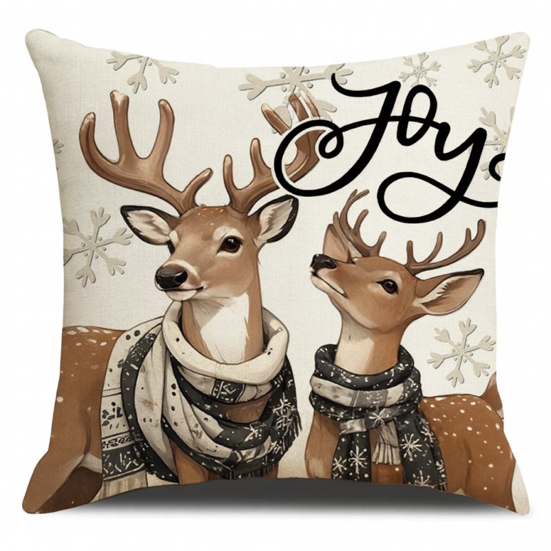 Vánoční povlečení na polštář JOY 45 cm x 45 cm