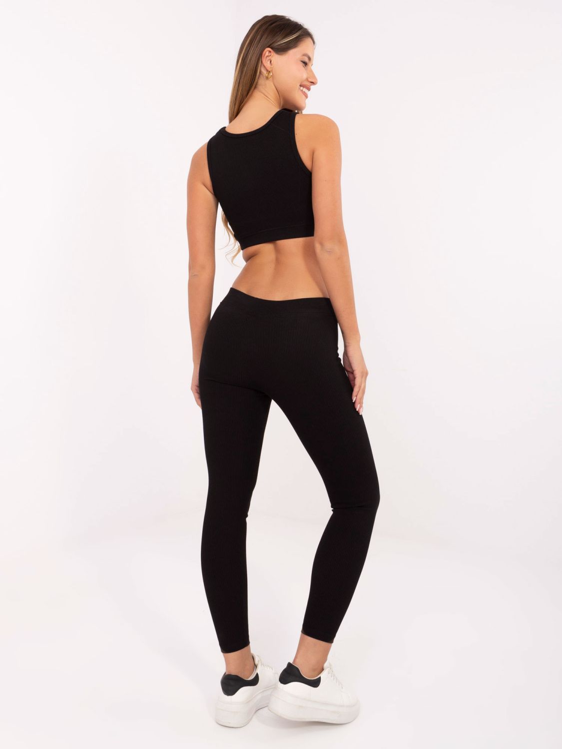 Černý sportovní komplet FOR FITNESS