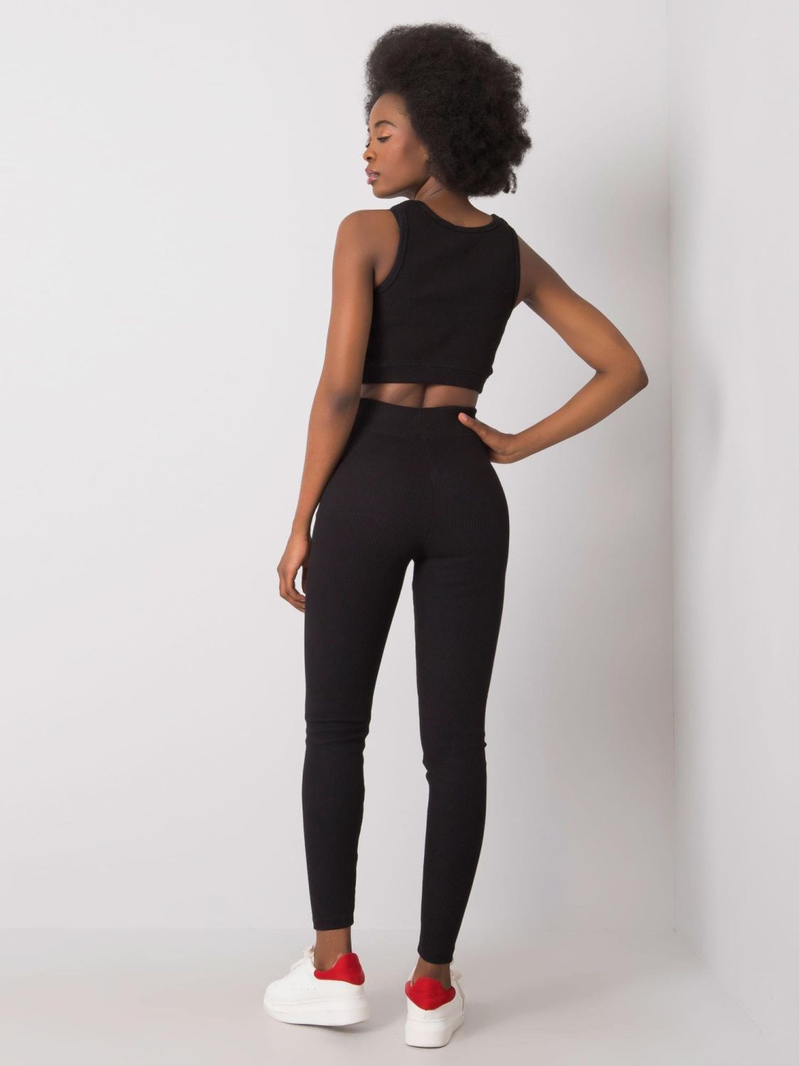 Černý sportovní komplet FOR FITNESS