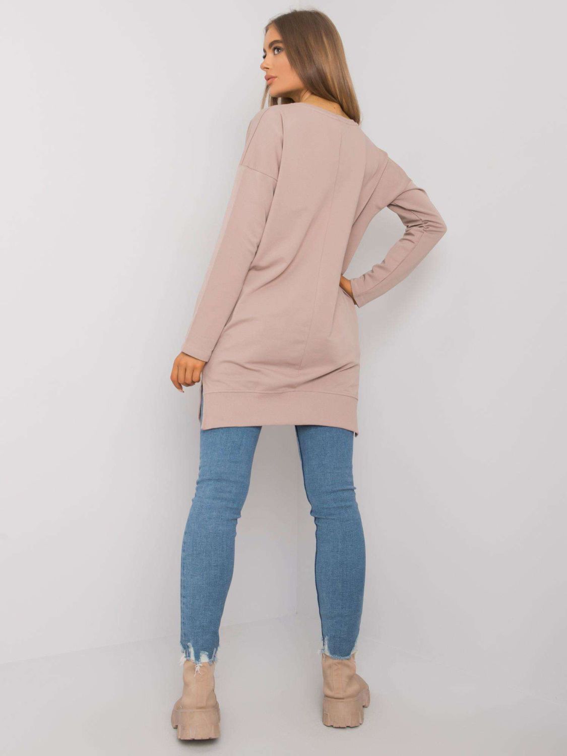 Béžová dámská tunika