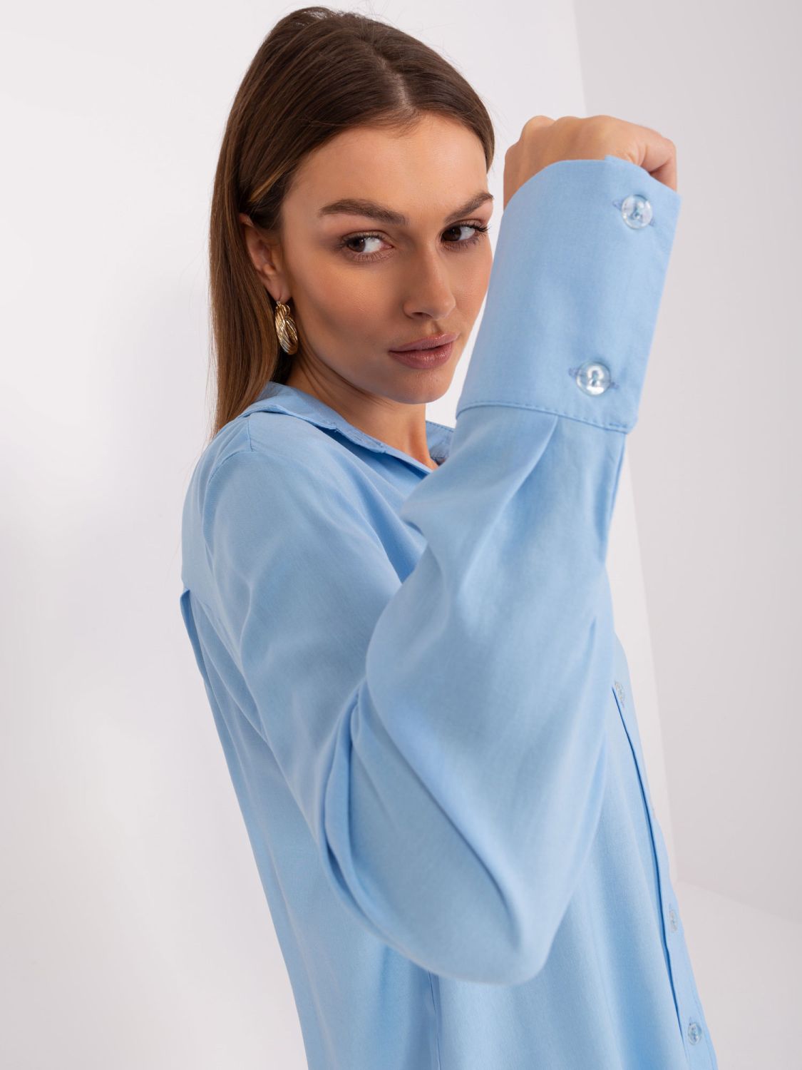 Klasická modrá košile