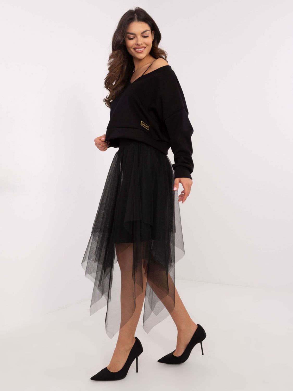 Stylový komplet s dlouhým rukávem