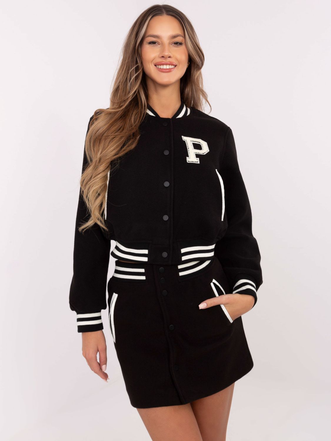 Casual černý komplet