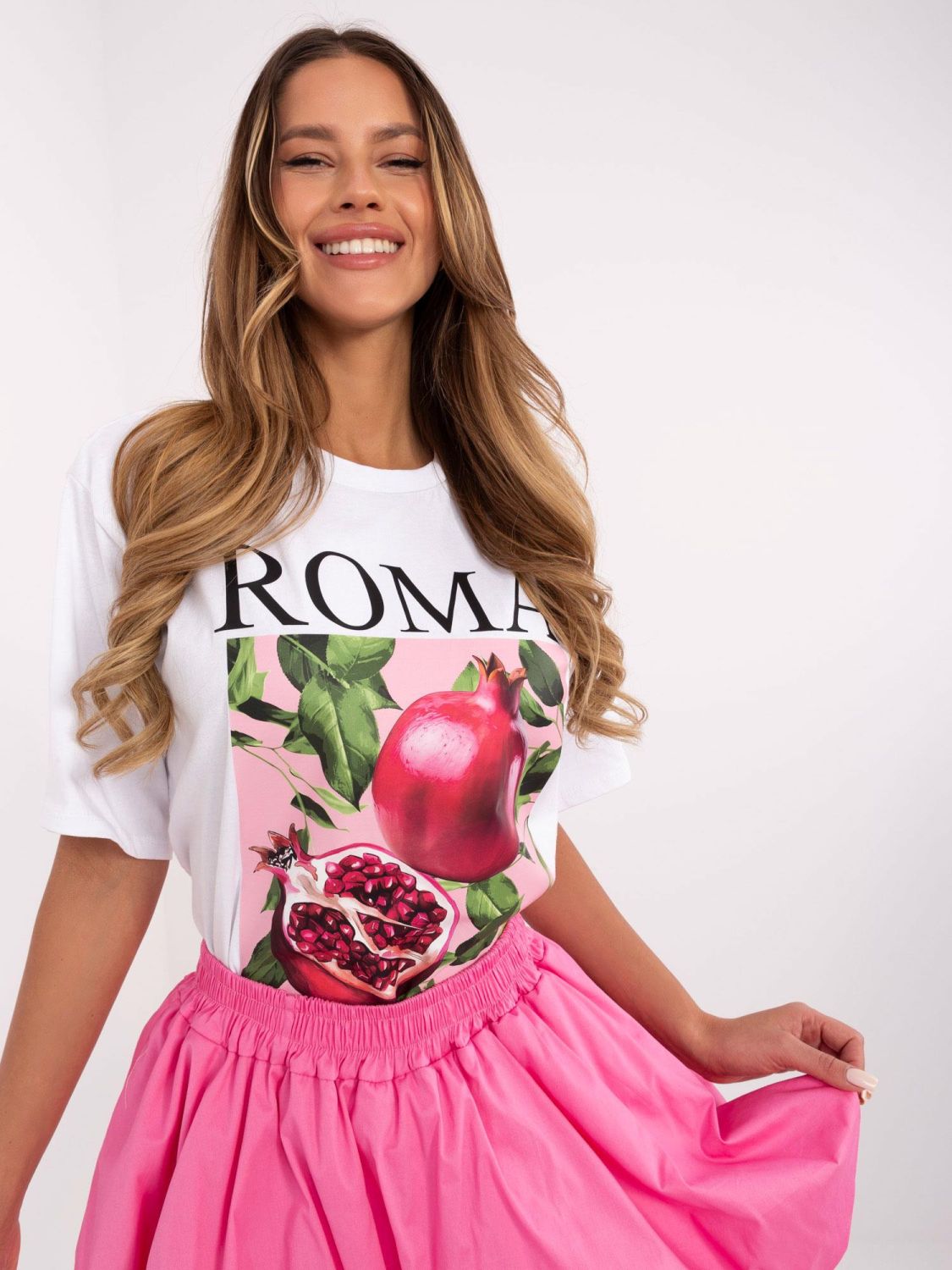 Bílé tričko s potiskem