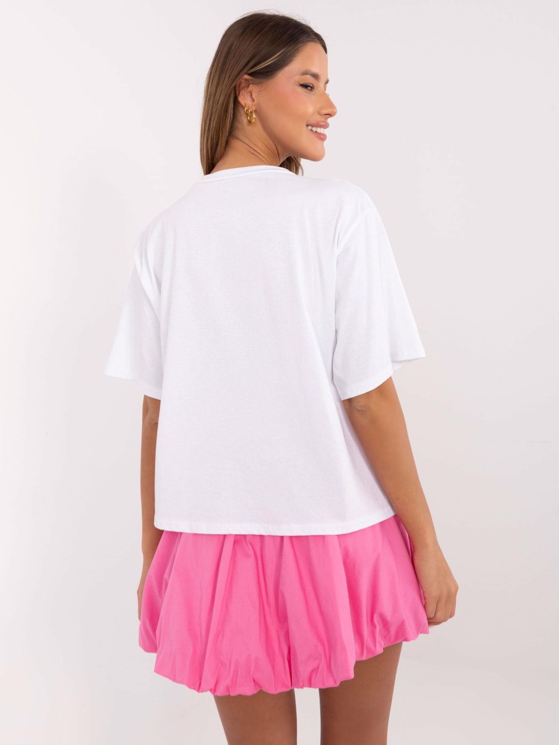 Bílé tričko s potiskem