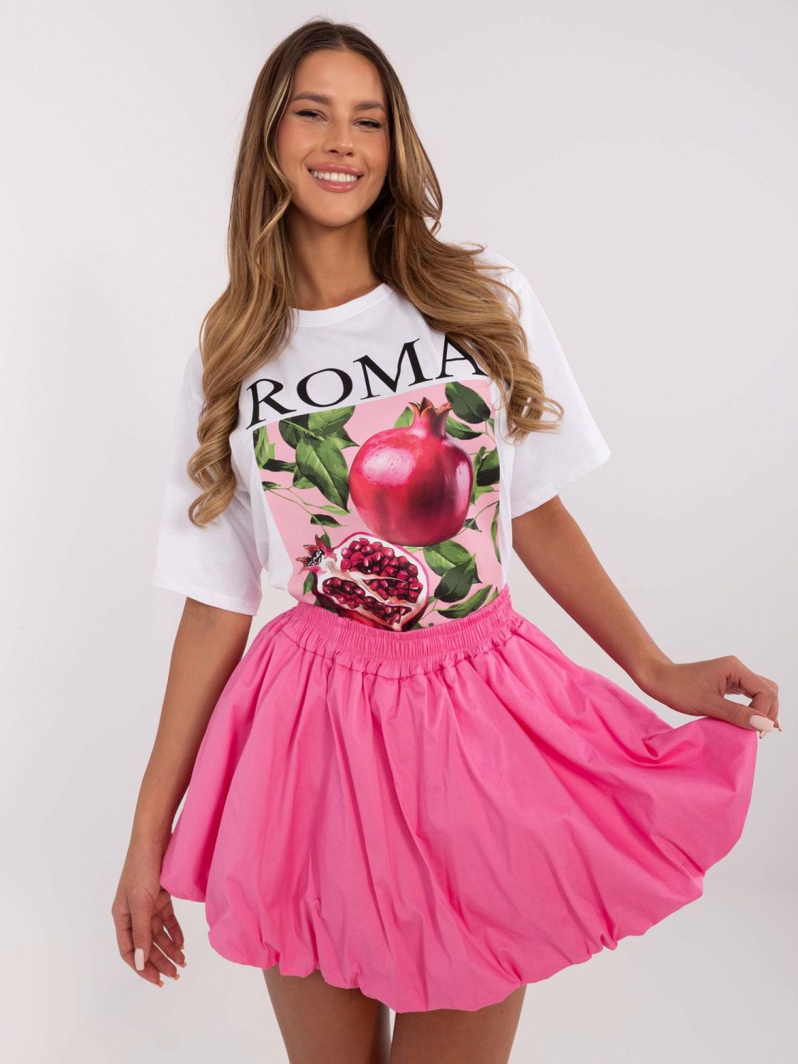 Bílé tričko s potiskem