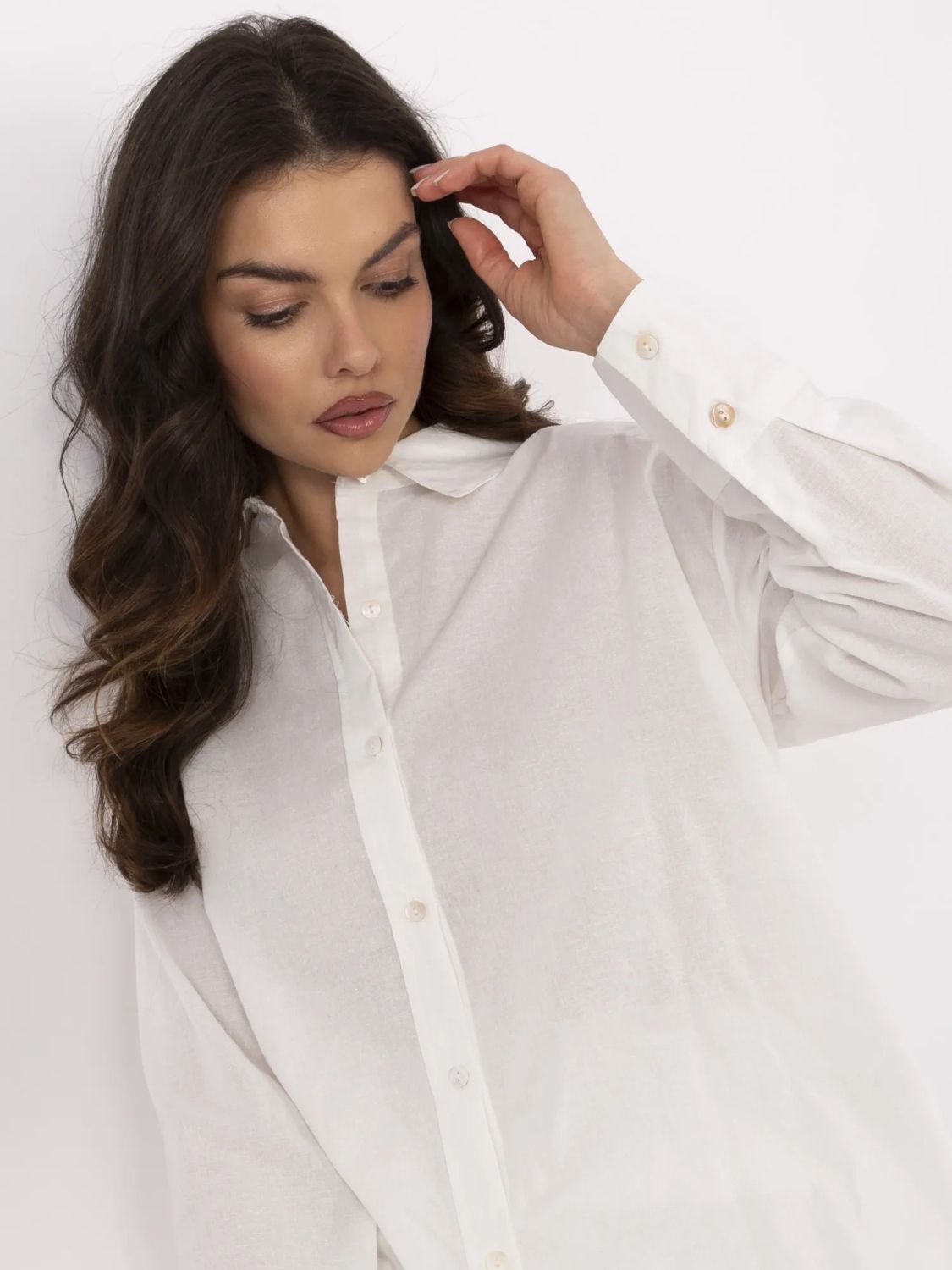 Elegantní komplet v ecru