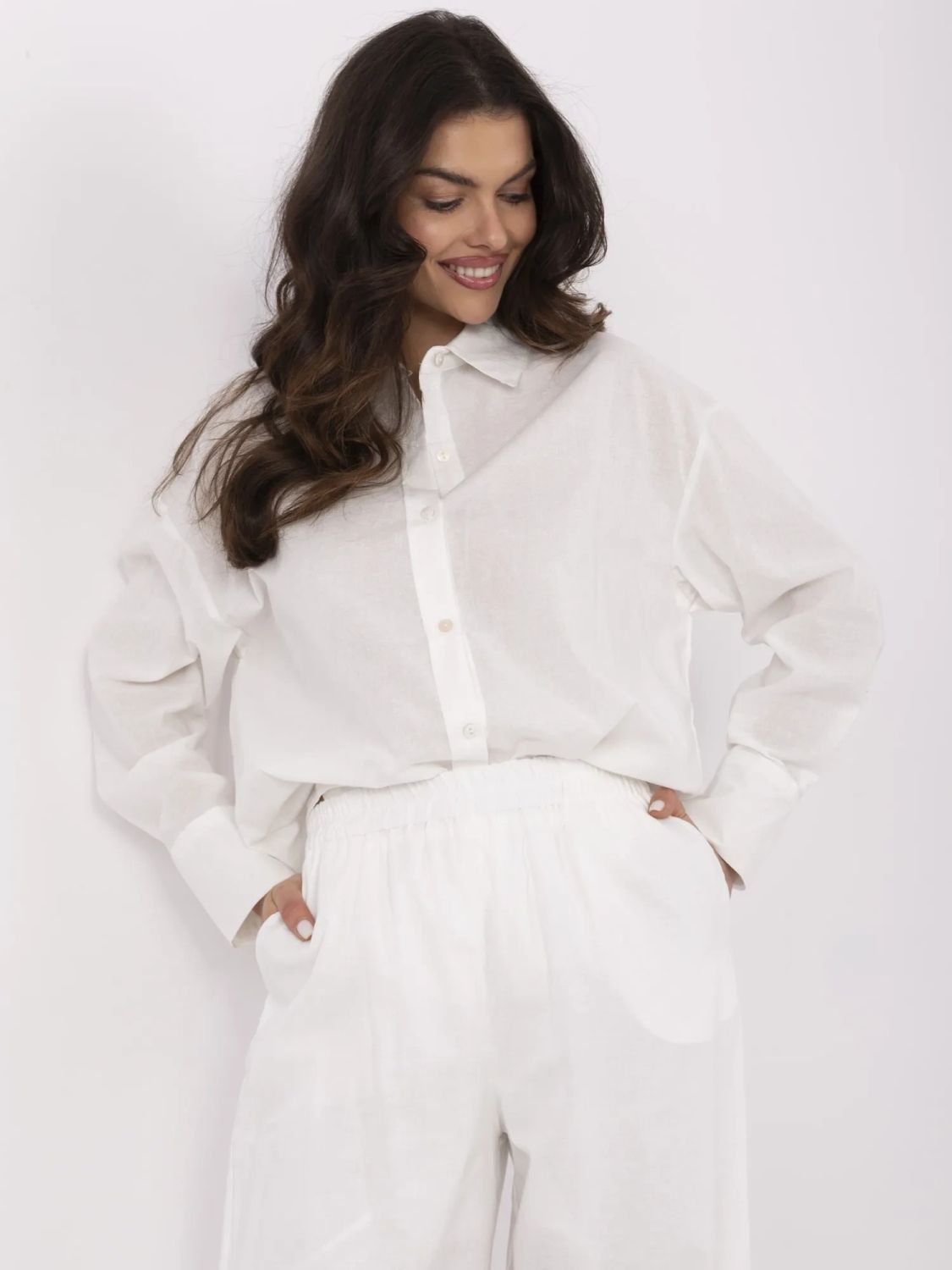 Elegantní komplet v ecru