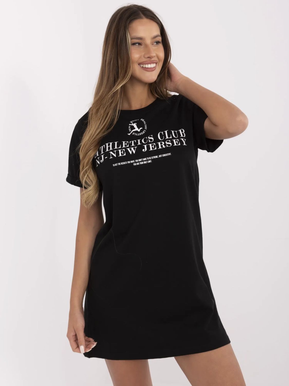 Sportovní mini šaty černé