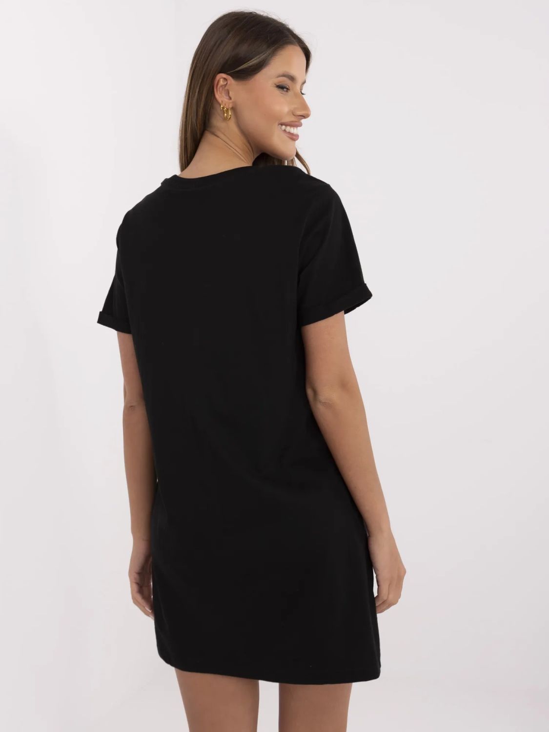 Sportovní mini šaty černé