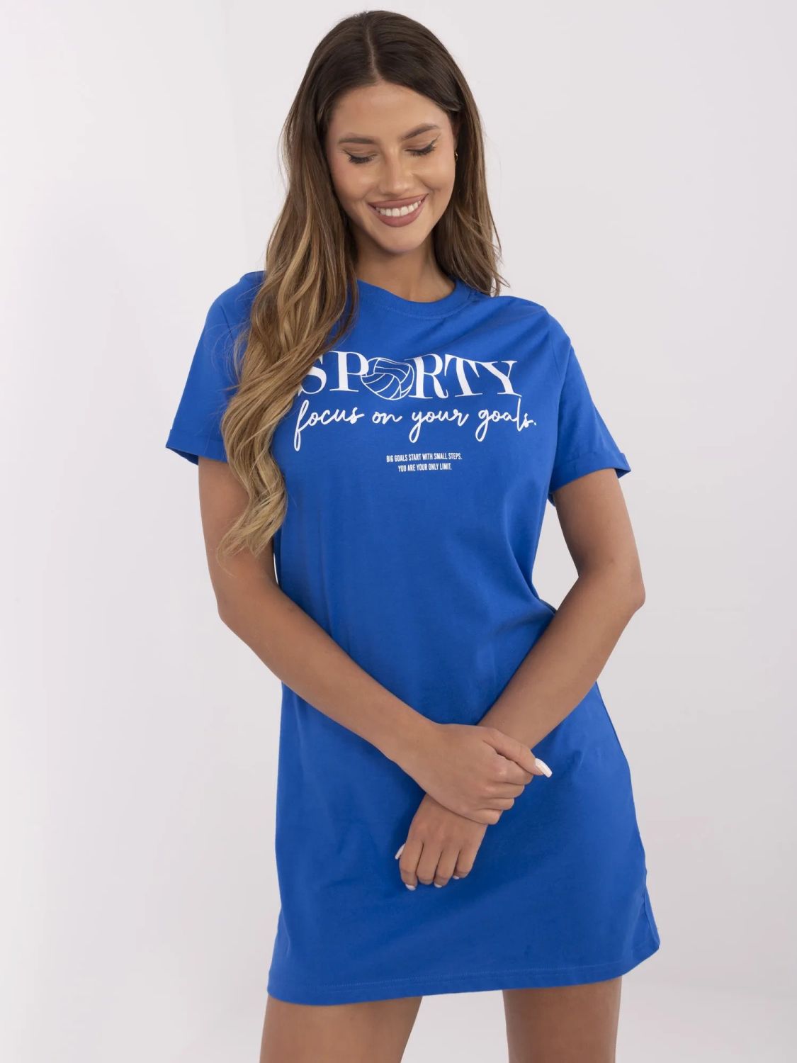 Sportovní mini šaty modré