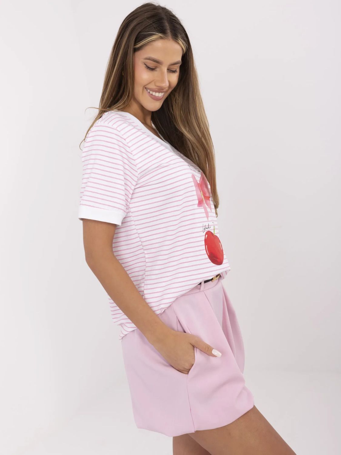 Stylová blůza v růžové