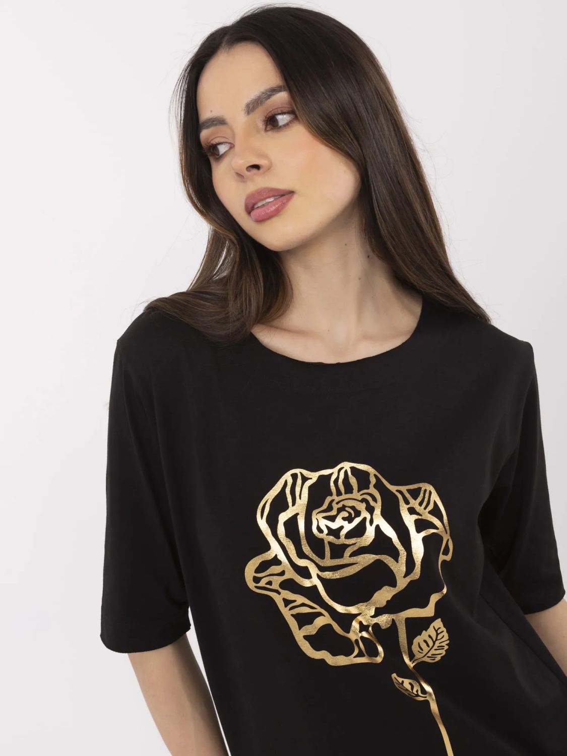 Stylová černá halenka