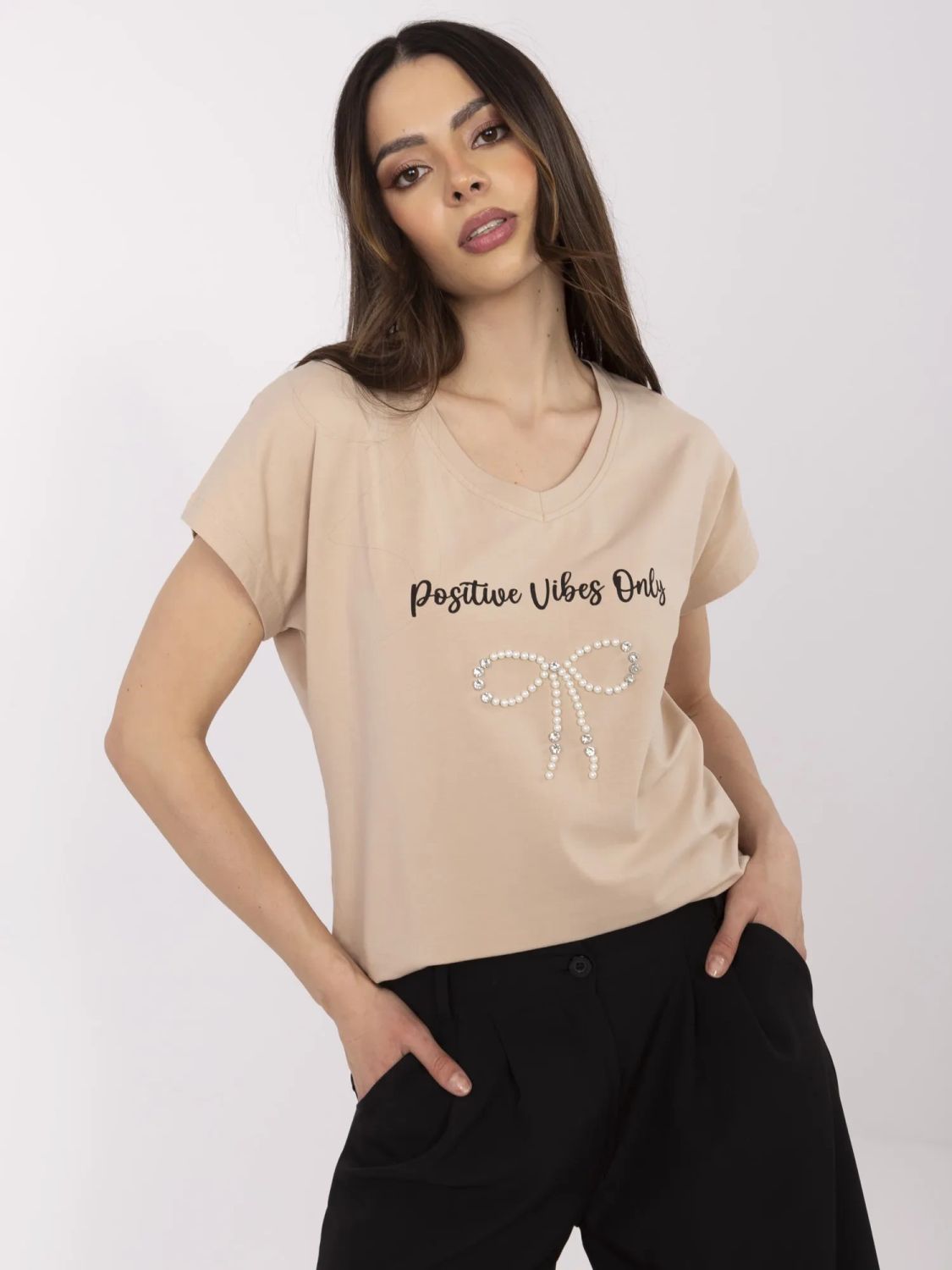 Stylové tričko s aplikací