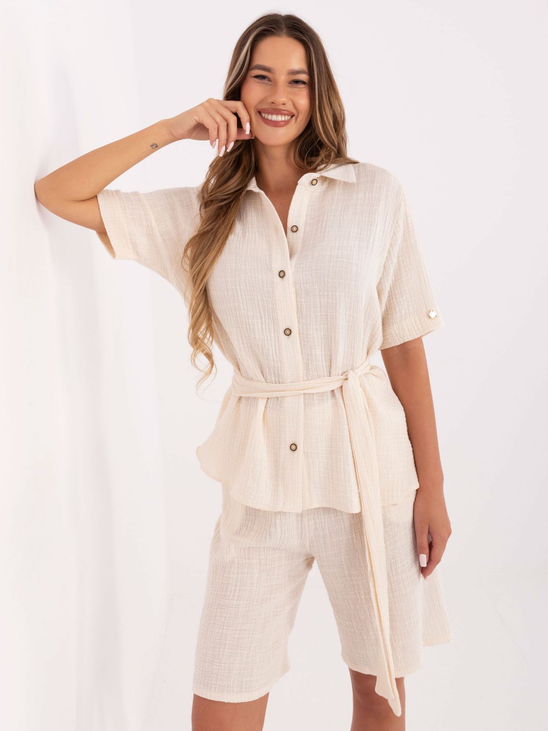 Stylový komplet ve světle béžové