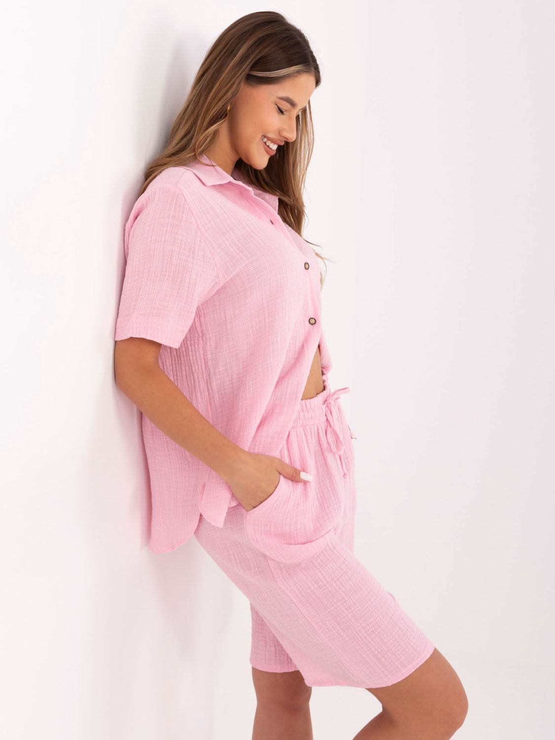 Stylový komplet v růžové