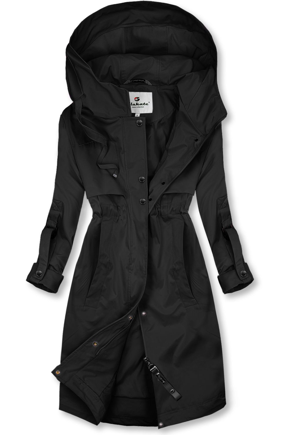 Přechodný plášť černý