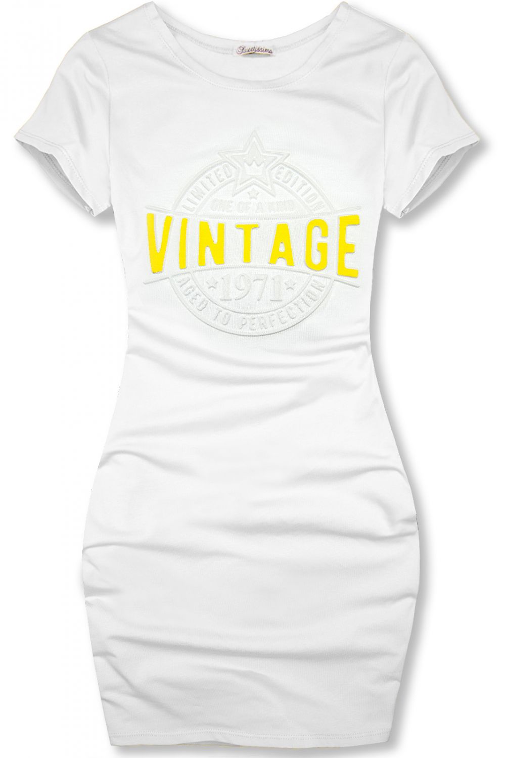 Šaty VINTAGE bílé