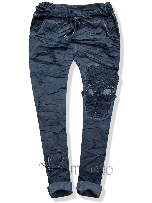 Granátové kalhoty 17-606