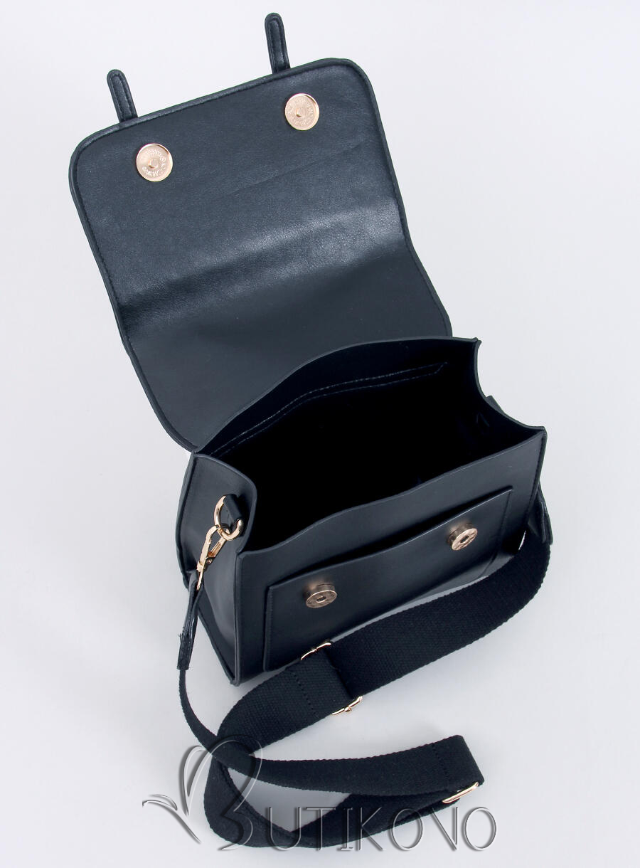 Dámská kabelka - kufřík černá