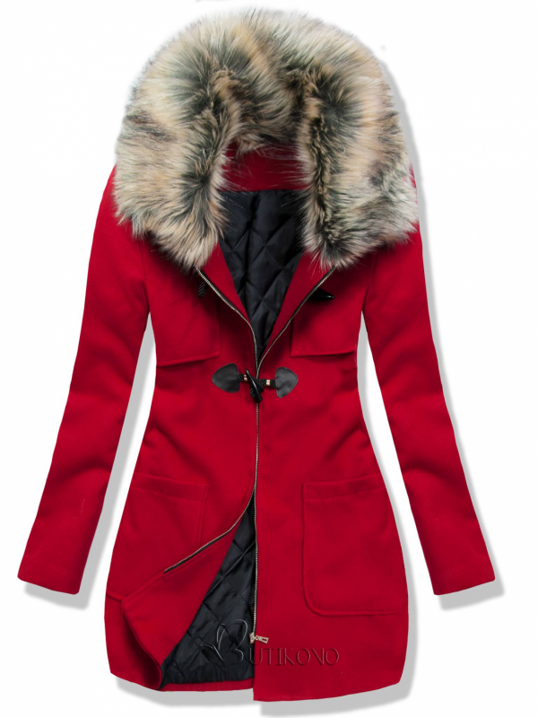 Červený kabát 7230