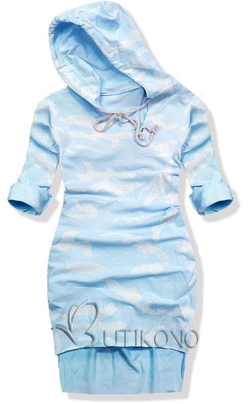Baby Blue army šaty 17103