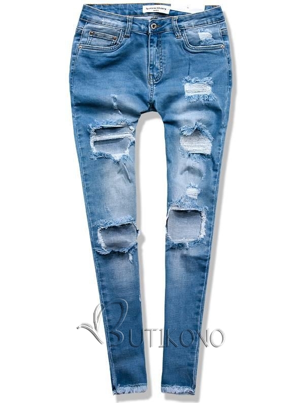 Jeans kalhoty 9198-1