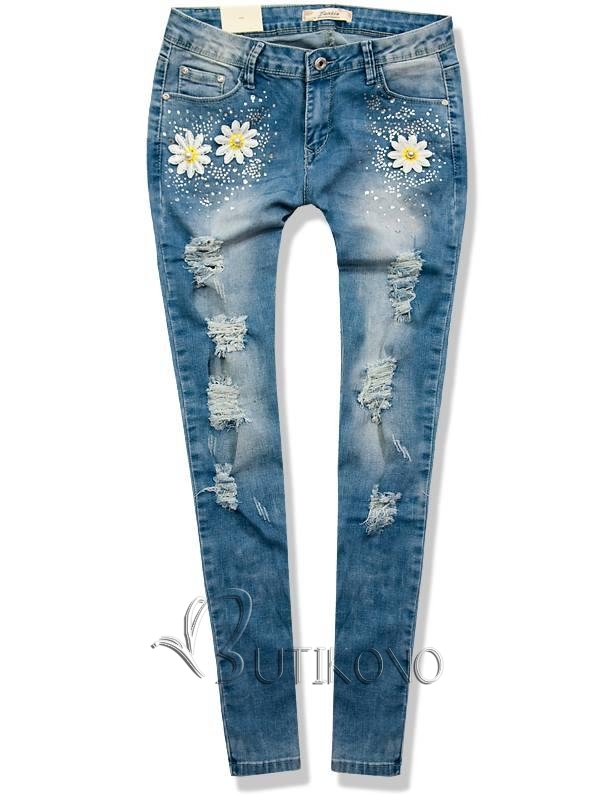 Jeans kalhoty H016