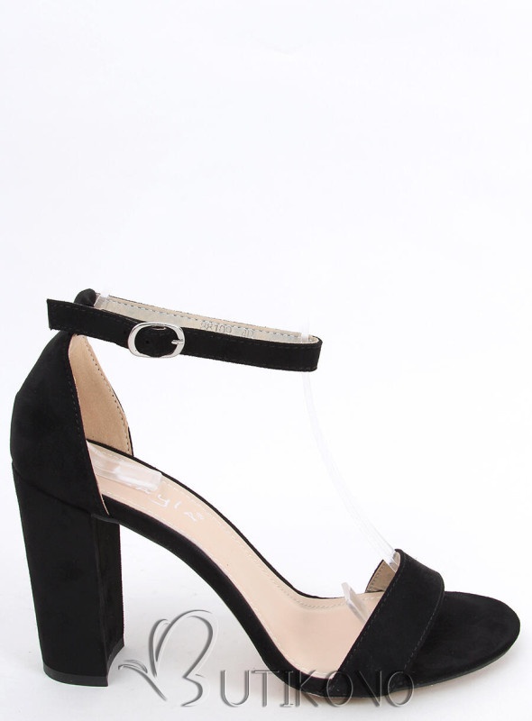 Elegantní dámské sandály černé