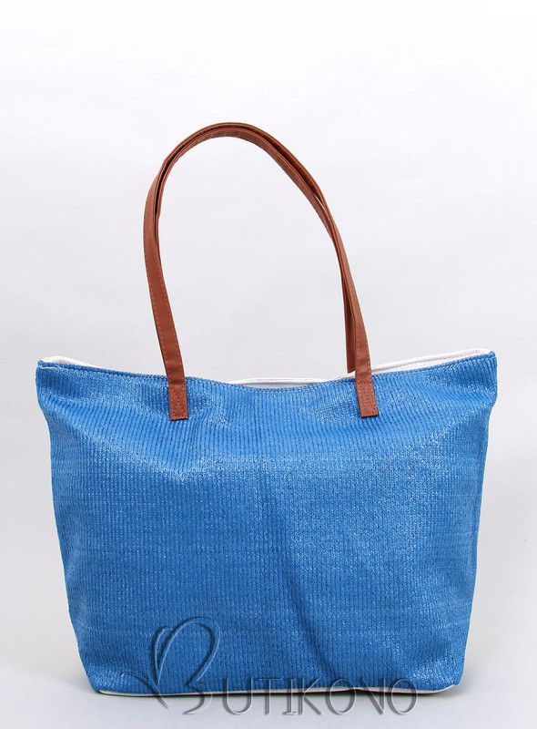 Modrá plážová taška VACATION