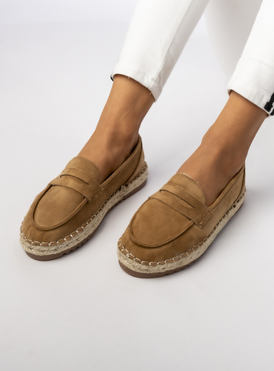 Dámské mokasíny TESSA camel hnědé