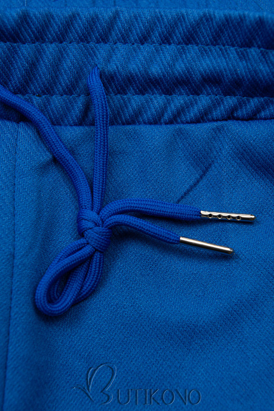 Kobaltově modré sportovní kalhoty