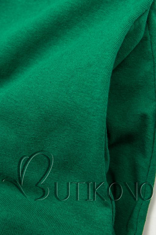 Zelené šaty CUTE Plus Size