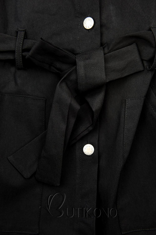 Černé pouzdrové basic šaty