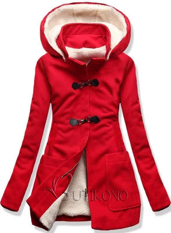 Červený kabát 8253