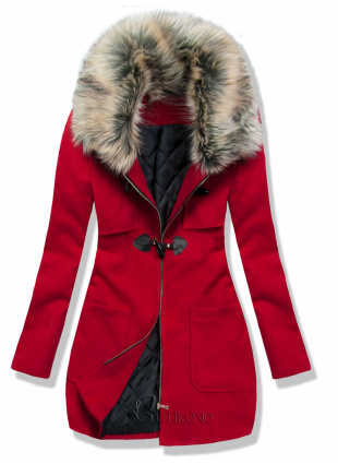 Červený kabát 7230