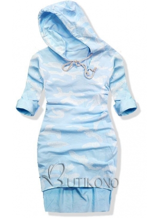 Baby Blue army šaty 17103