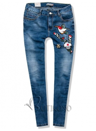 Jeans kalhoty B493