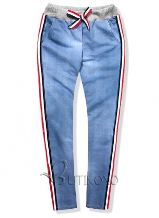 Jeans modré kalhoty 9620