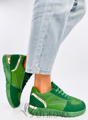 Zelené lehké dámské tenisky