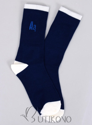 Dámské ponožky SPORTY2 modrá/bílá