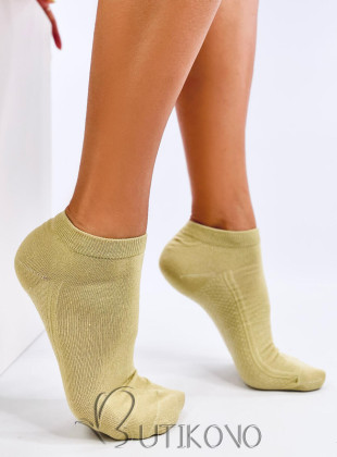 Bavlněné ponožky zelené